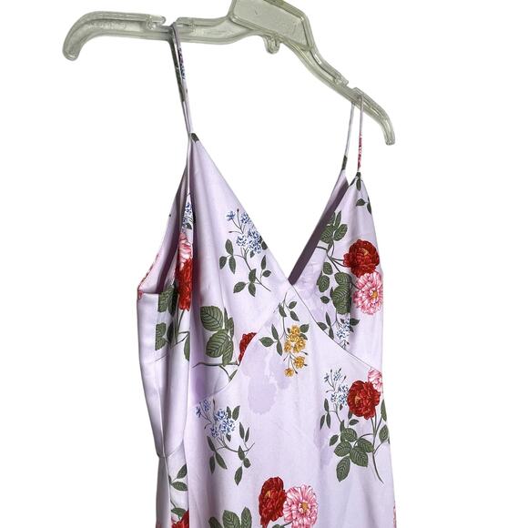 Keepsake Pretty One Lilac Floral Slip Maxi Dress Size 6 NWT Wedding - Picture 11 of 13